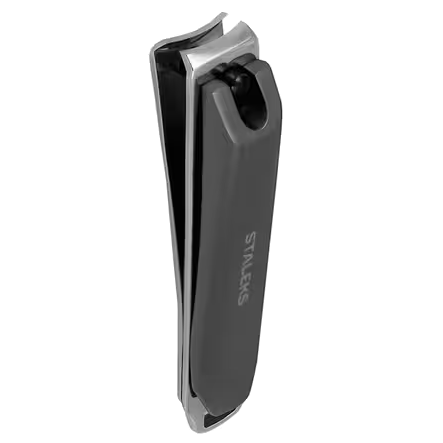STALEKS BEAUTY & CARE NAIL CLIPPER WITH MATTE HANDLE AND NAIL FILE 50 (MINI) KBC-50- STALEKS™-0