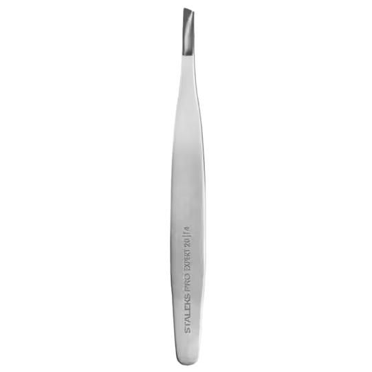 STALEKS PRO EXPERT 20/4 EYEBROW TWEEZERS (SLANT) - TE-20/4 - STALEKS™-0