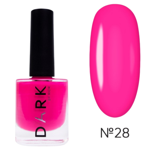 DARK Stamping Polish Neon Pink #28, 10ml-0