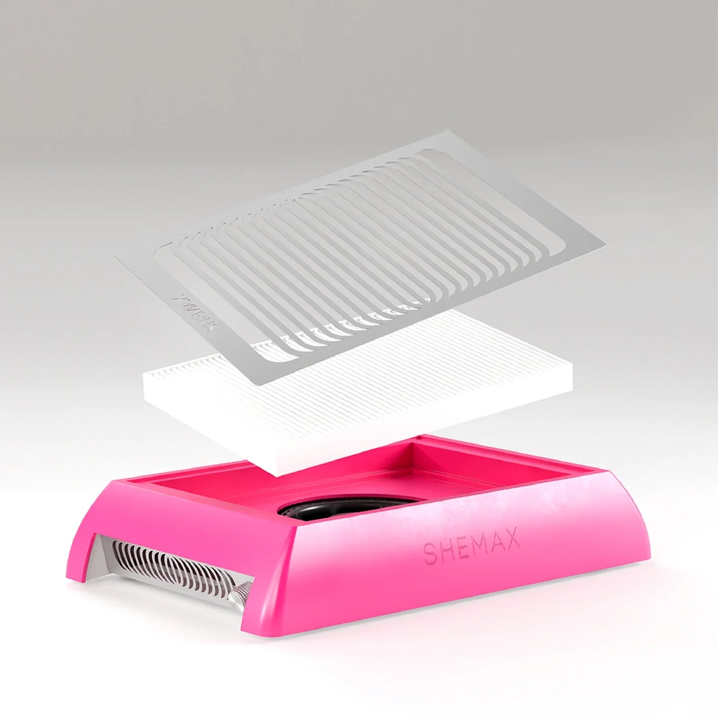 SHEMAX Style X-Pro Pink Nail Dust Collector-1