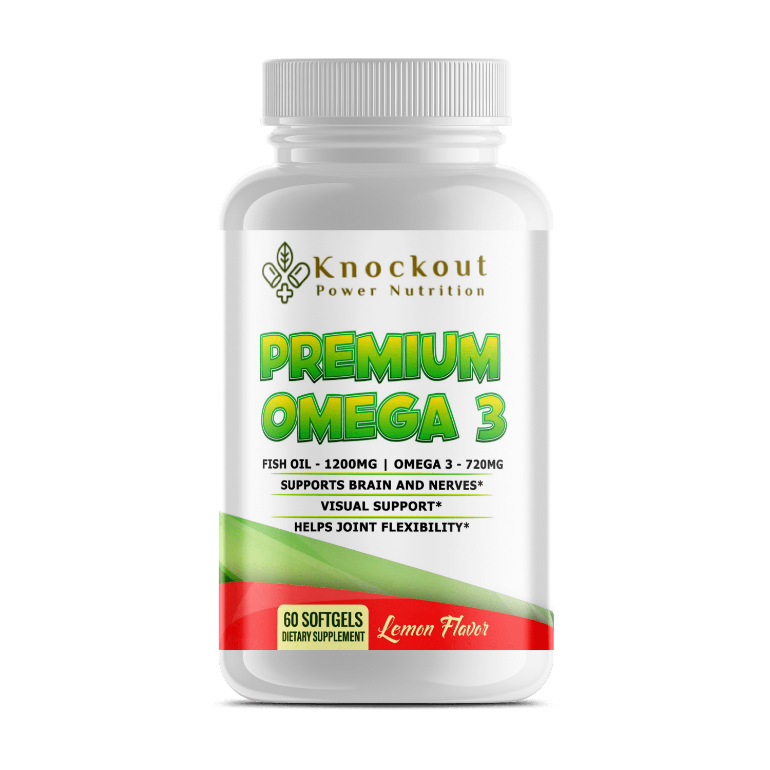 Premium Omega 3 Fish Oil- EPA-DHA-4