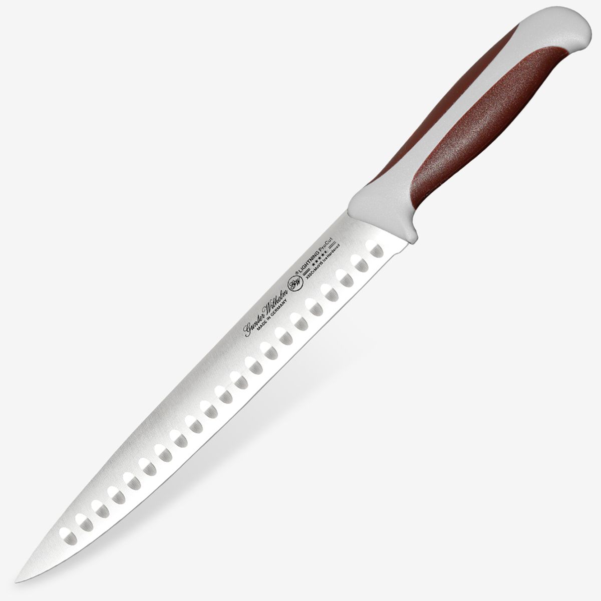 Gunter Wilhelm Lightning Carving Knife, 10 Inch | Brown and Grey ABS Handle SKU: 10-121-0210-0