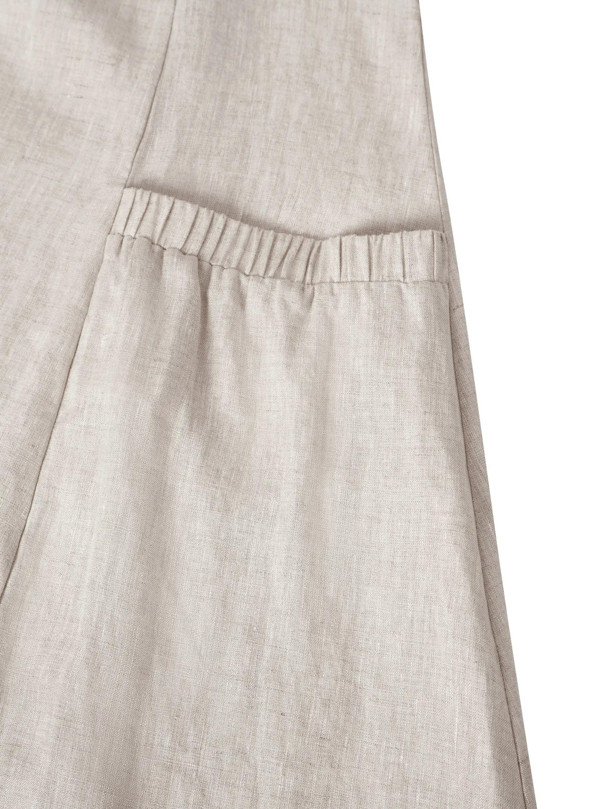 100% Linen Swing Beach Tank Dress GIANA