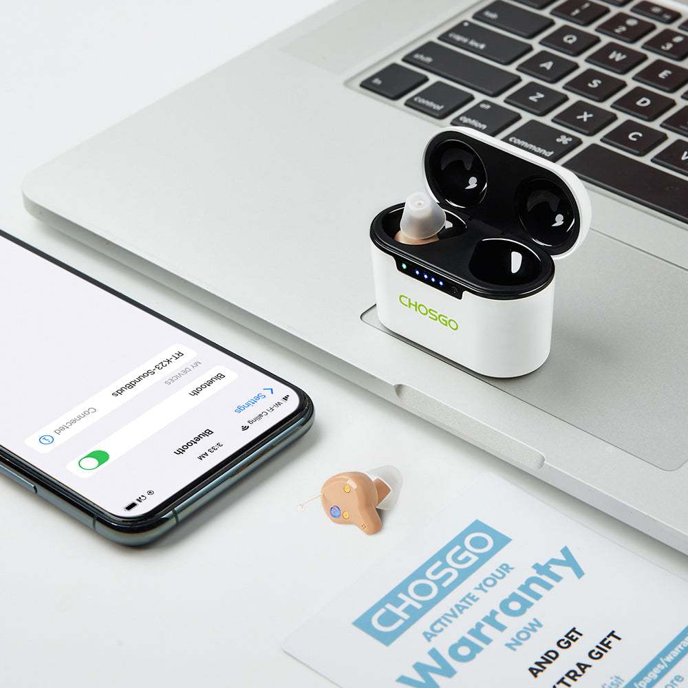 K23 Bluetooth OTC Hearing Aids for Seniors | Calling + Music Streaming – CHOSGO-3