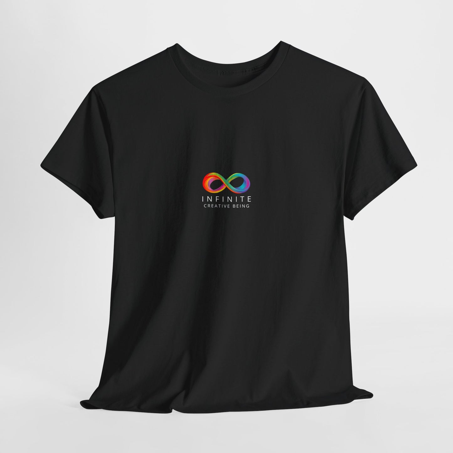 Colorful Infinite Creative Being Unisex Tee, Inclusive Fashion, Everyday Casual Wear, Gift for Friends