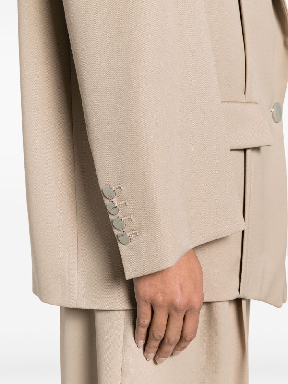 The Attico Women Glen Oversized Blazer