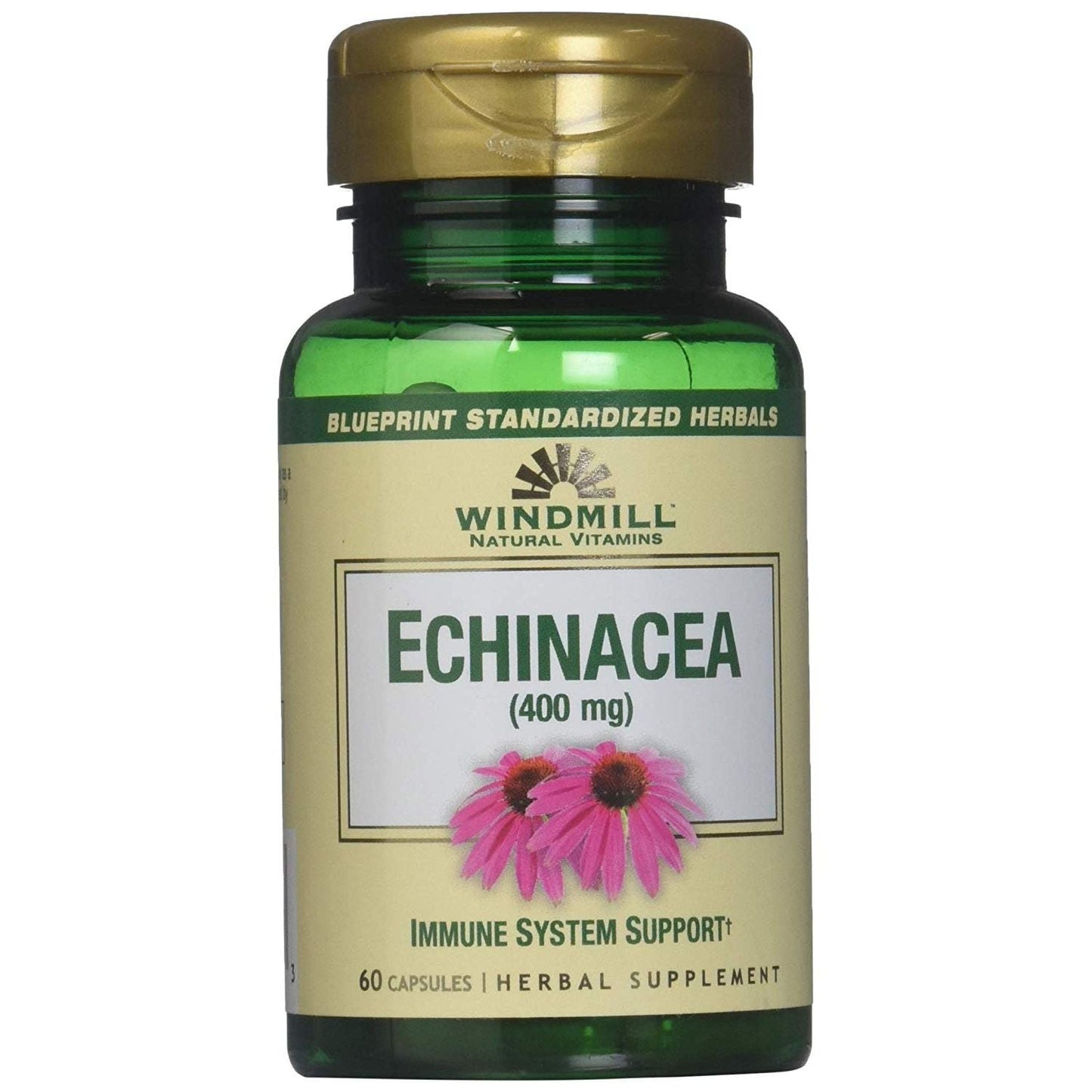 Windmill Echinacea Root 400 Mg  Capsule 60Ea