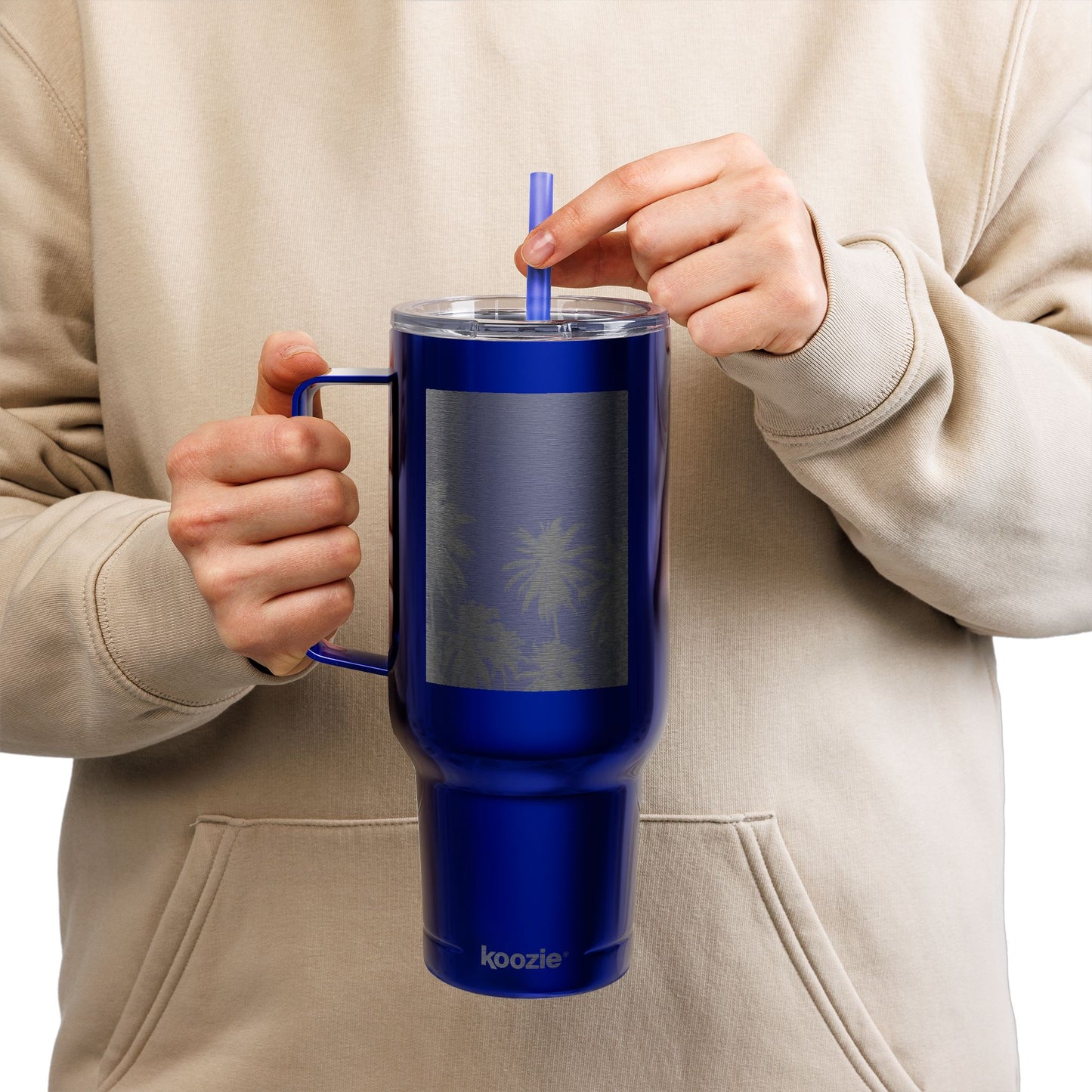 Personalized 40oz Insulated Tumbler with Lid, Engraved Drinkware for Travel, Beach Days, Gifts, Summer Fun, Eco-Friendly Hydration