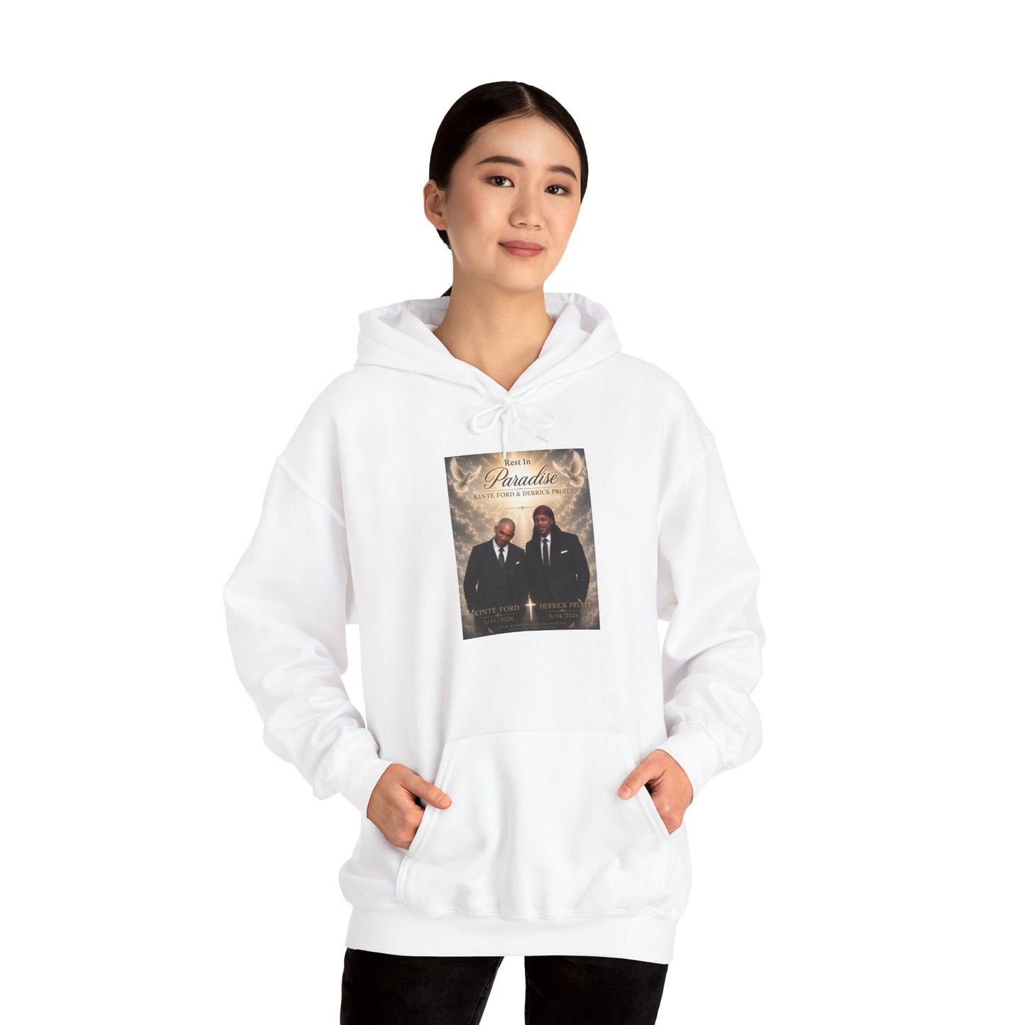 In Memory of Portrait Hoodie — "The Anointing" Ministry Sweatshirt
