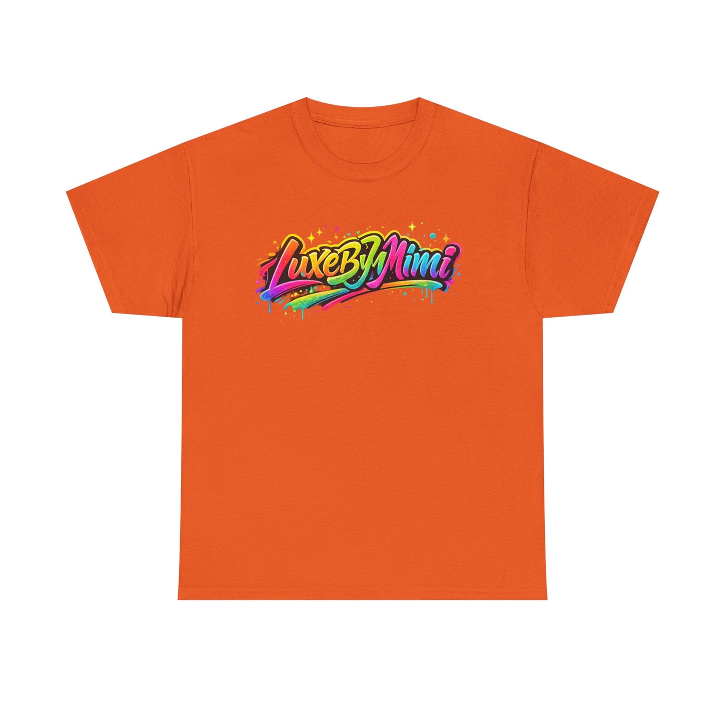 Graffiti Logo T-Shirt — 'Luxe By Mimi' Brand Colorful Streetwear Tee