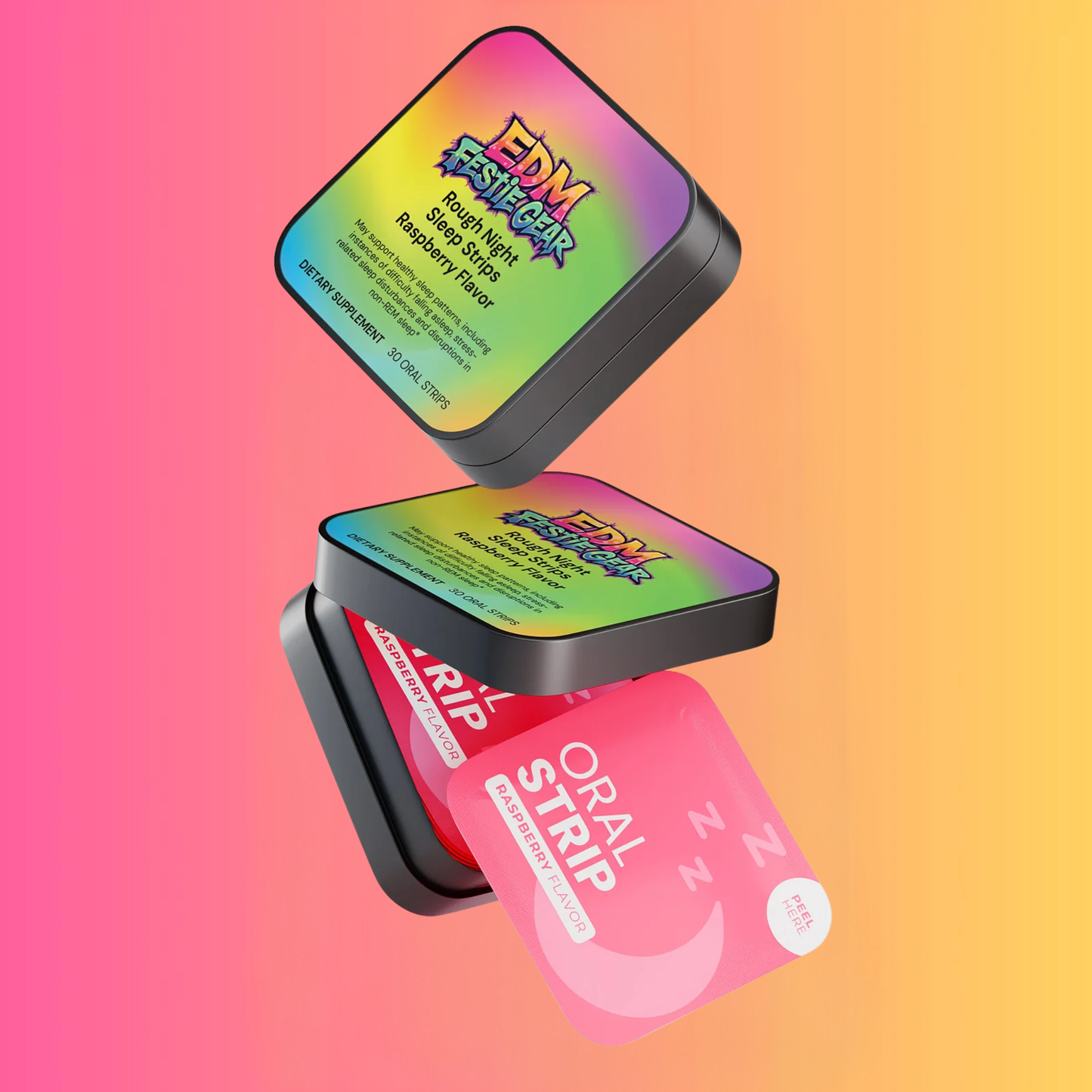 Rough Night Sleep Strips - Essential Recovery for Festival Warriors