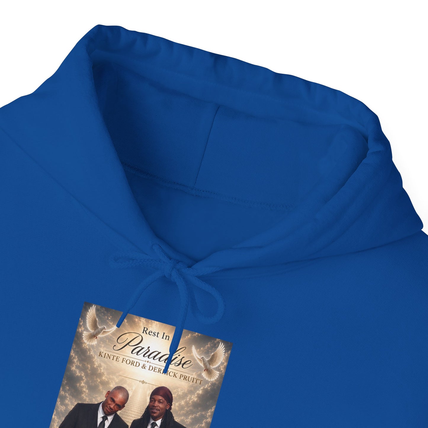 In Memory of Portrait Hoodie — "The Anointing" Ministry Sweatshirt