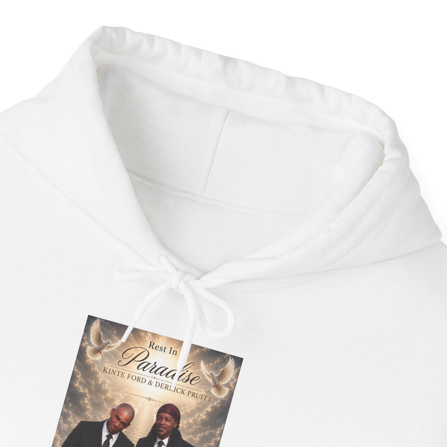 In Memory of Portrait Hoodie — "The Anointing" Ministry Sweatshirt