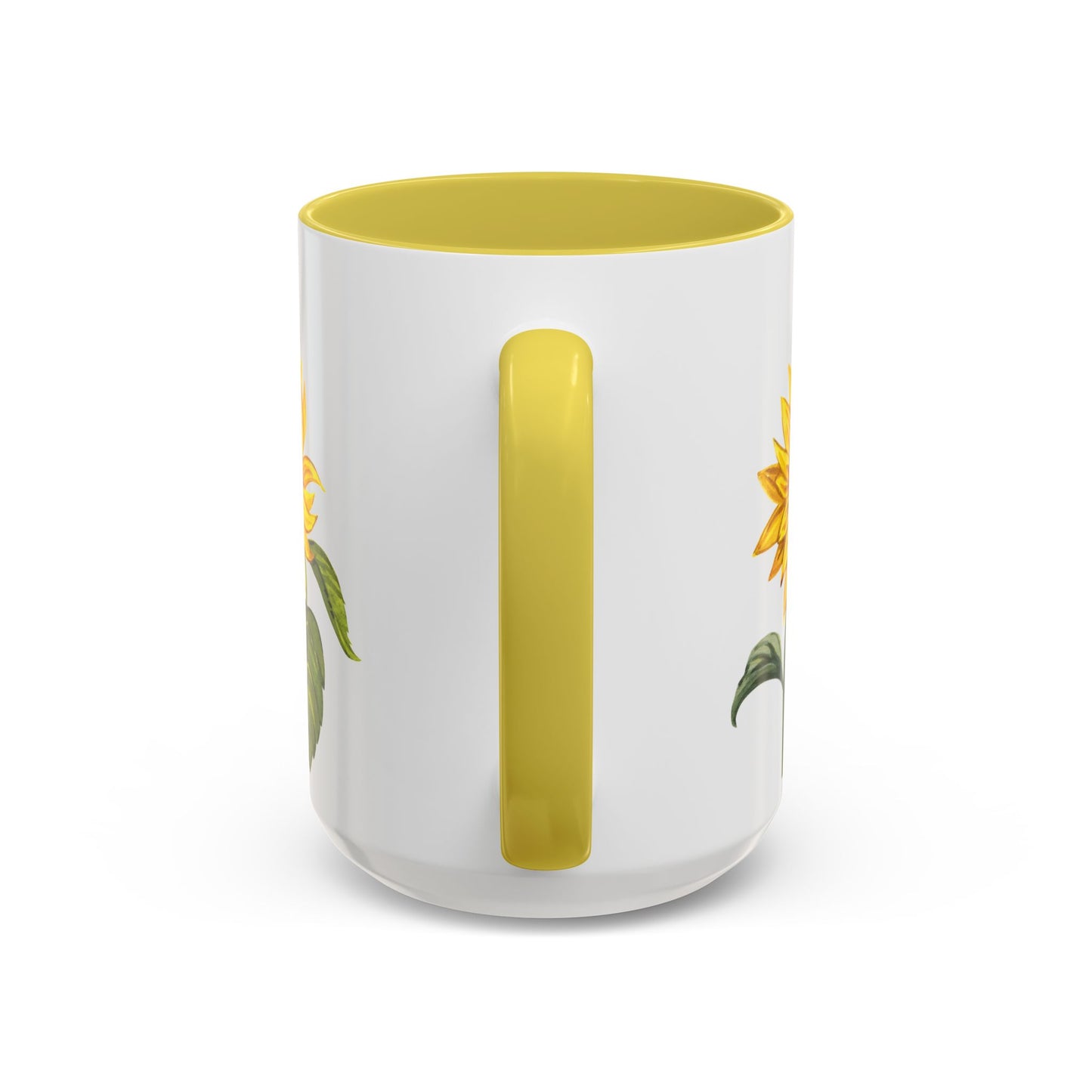 Sunflower Butterfly Mug - Cheerful Coffee Cup, Flower Mug, Gift for Garden Lovers, Spring Decor, Nature Inspired Kitchenware