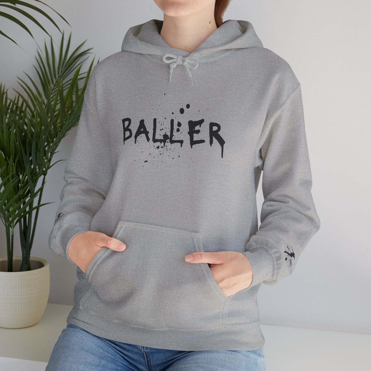 GO PRO Baller Hoodie - Unisex Heavy Blend™ Sweatshirt for Sports Lovers, Gift for Athletes, Streetwear Style, Casual Wear, Birthday Gift