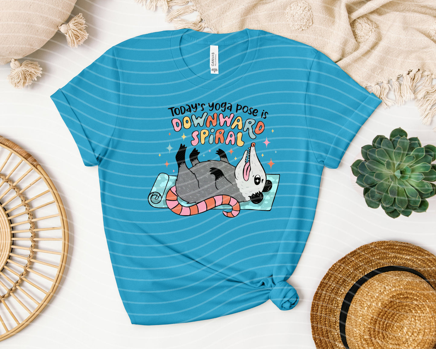 Today's Yoga Pose Graphic Tee