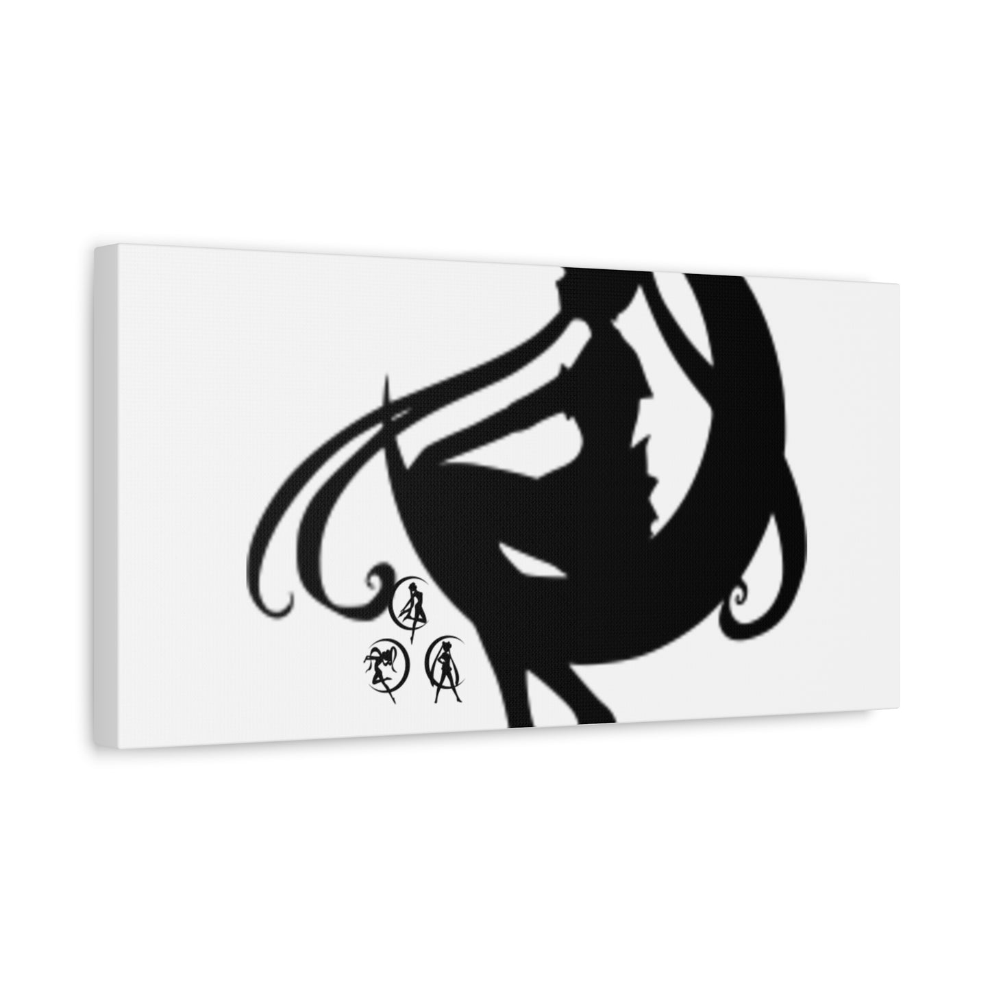 Moonlit Goddess Canvas Art, Modern Wall Decor, Fantasy Home Decor, Boho Aesthetic, Gift for Art Lovers