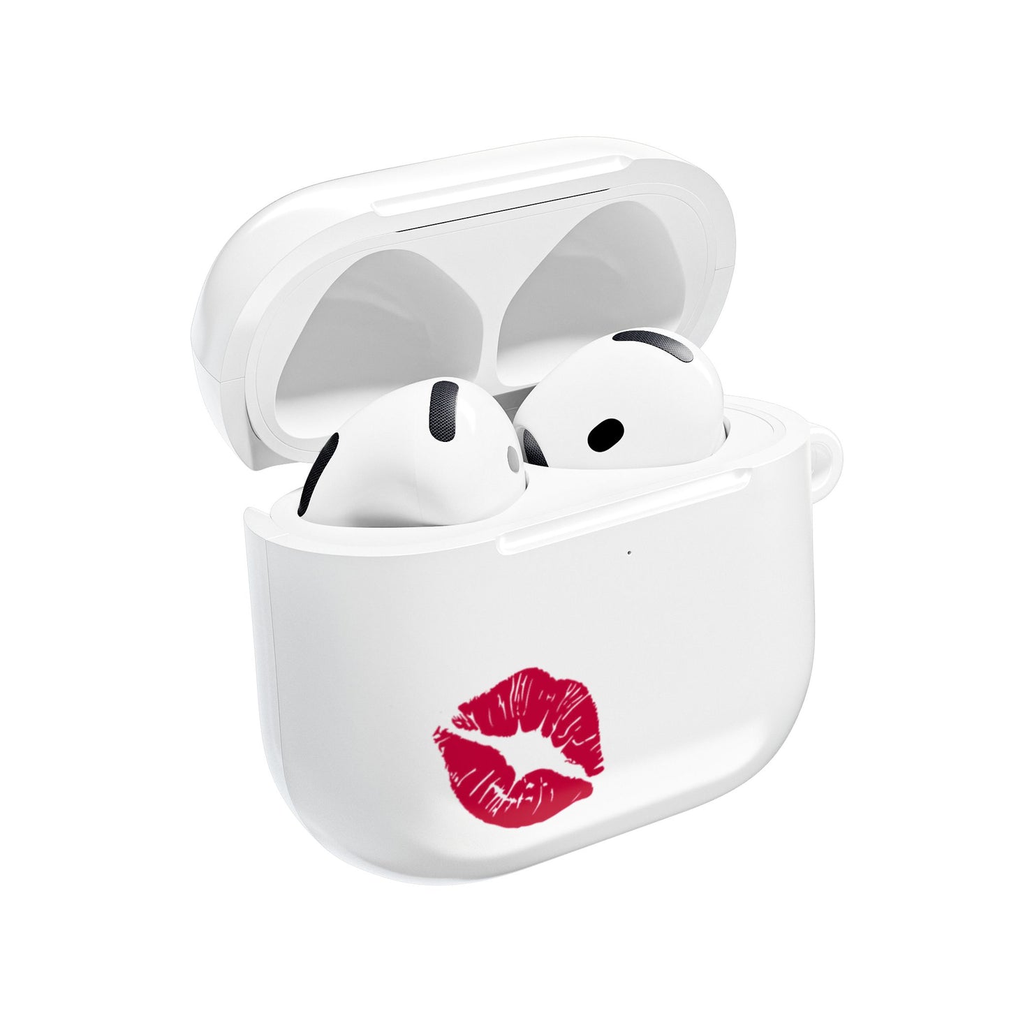Romantic Kiss Print AirPod Cases, Cute Accessories for Her, Valentine's Day Gift, Women, Valentine's Accessories, Stylish Tech Gear