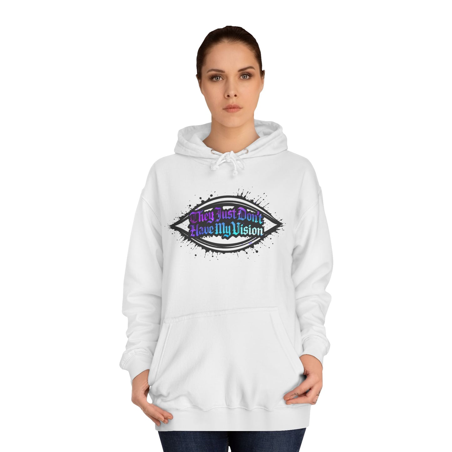 “VISION” Graphic Hoodie — Cosmic Art Pullover