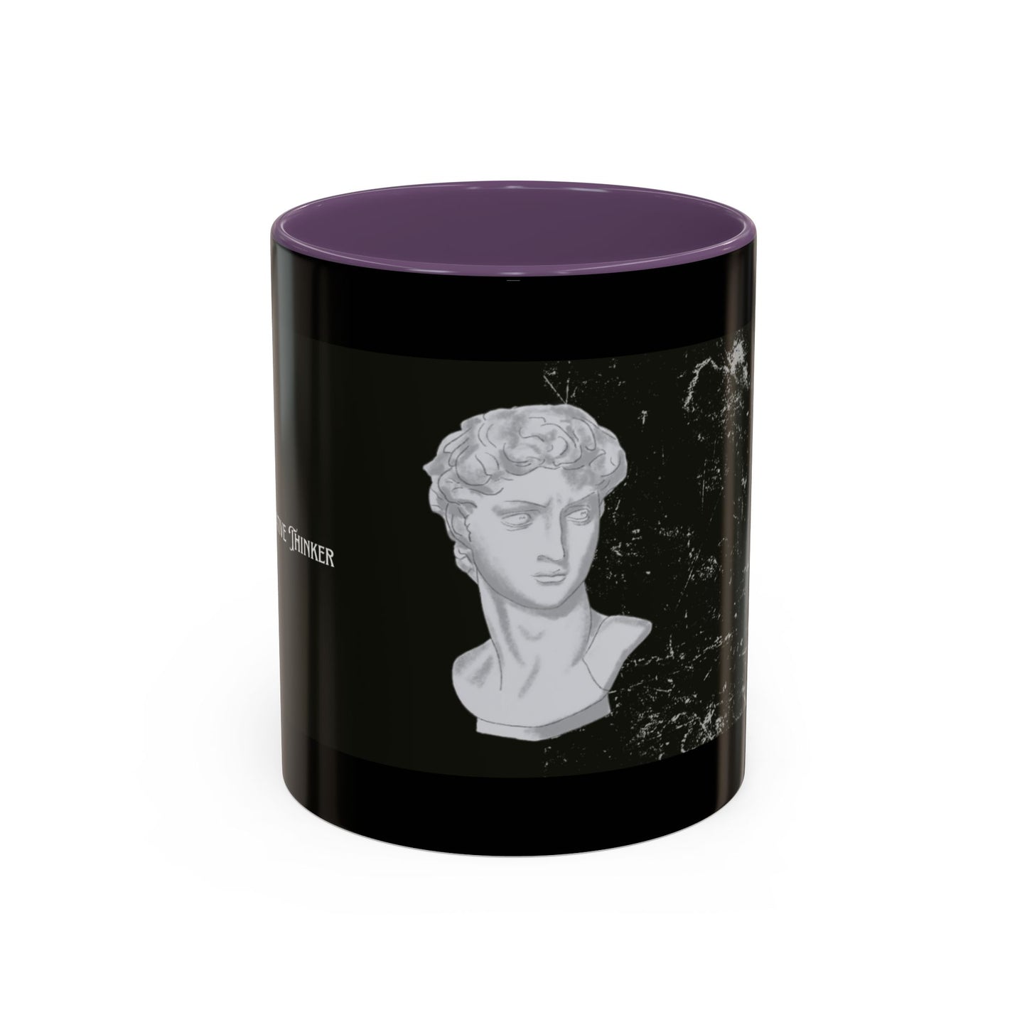 Innovative Thinker Artistic Accent Coffee Mug with Classic Sculpture Design, Unique Gift for Artists, Home Decor, Office Desk Mug, Charismatic Drinkware, [...]