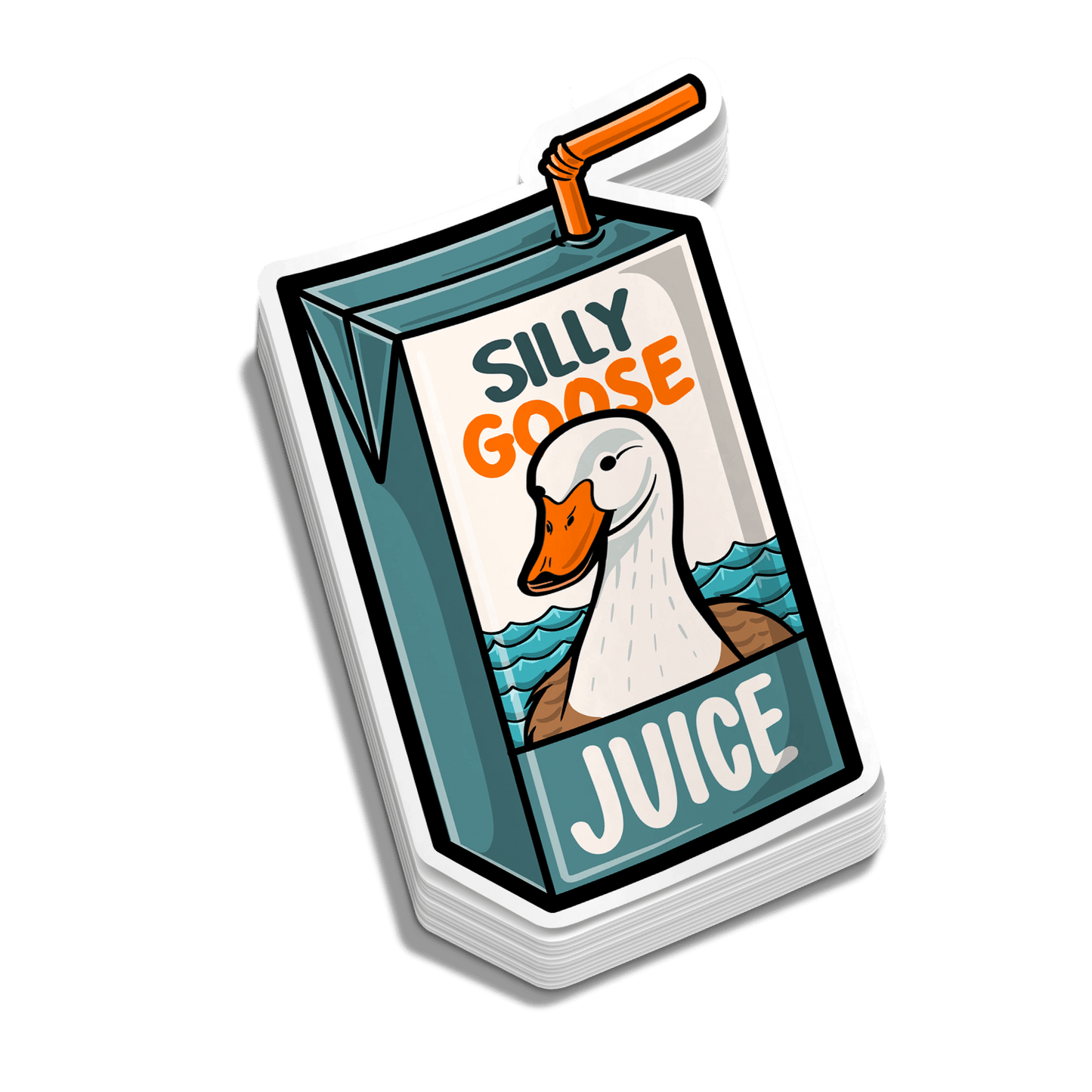 Silly Goose - Hard Hat Decal