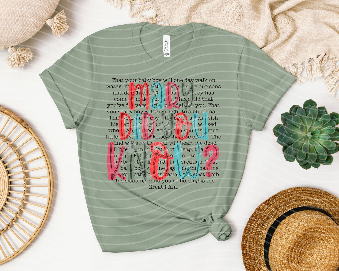 Mary Did You Know Graphic Tee
