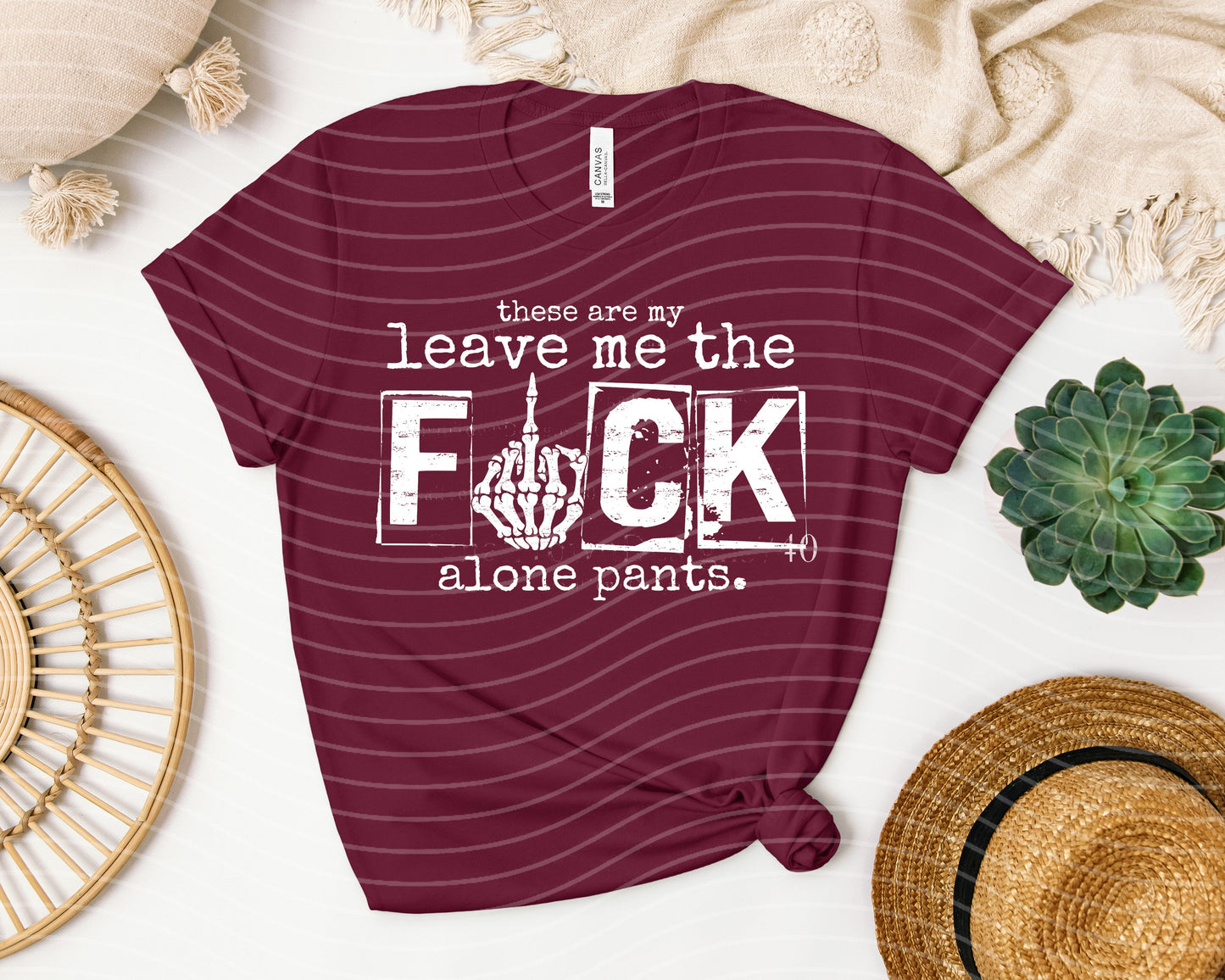 These are My Leave Me Alone Pants Graphic Tee
