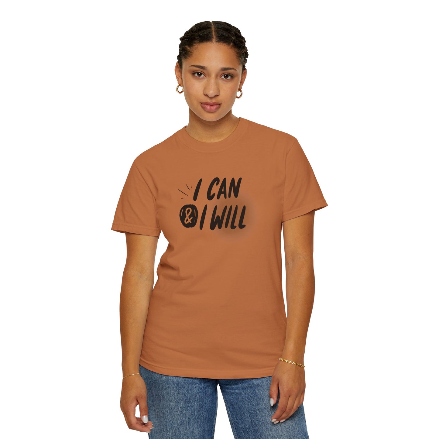 Motivational T-Shirt - Unisex Garment-Dyed Tee, Inspiring Quote, Gift for Friends, Workout Gear, Positive Affirmation Apparel