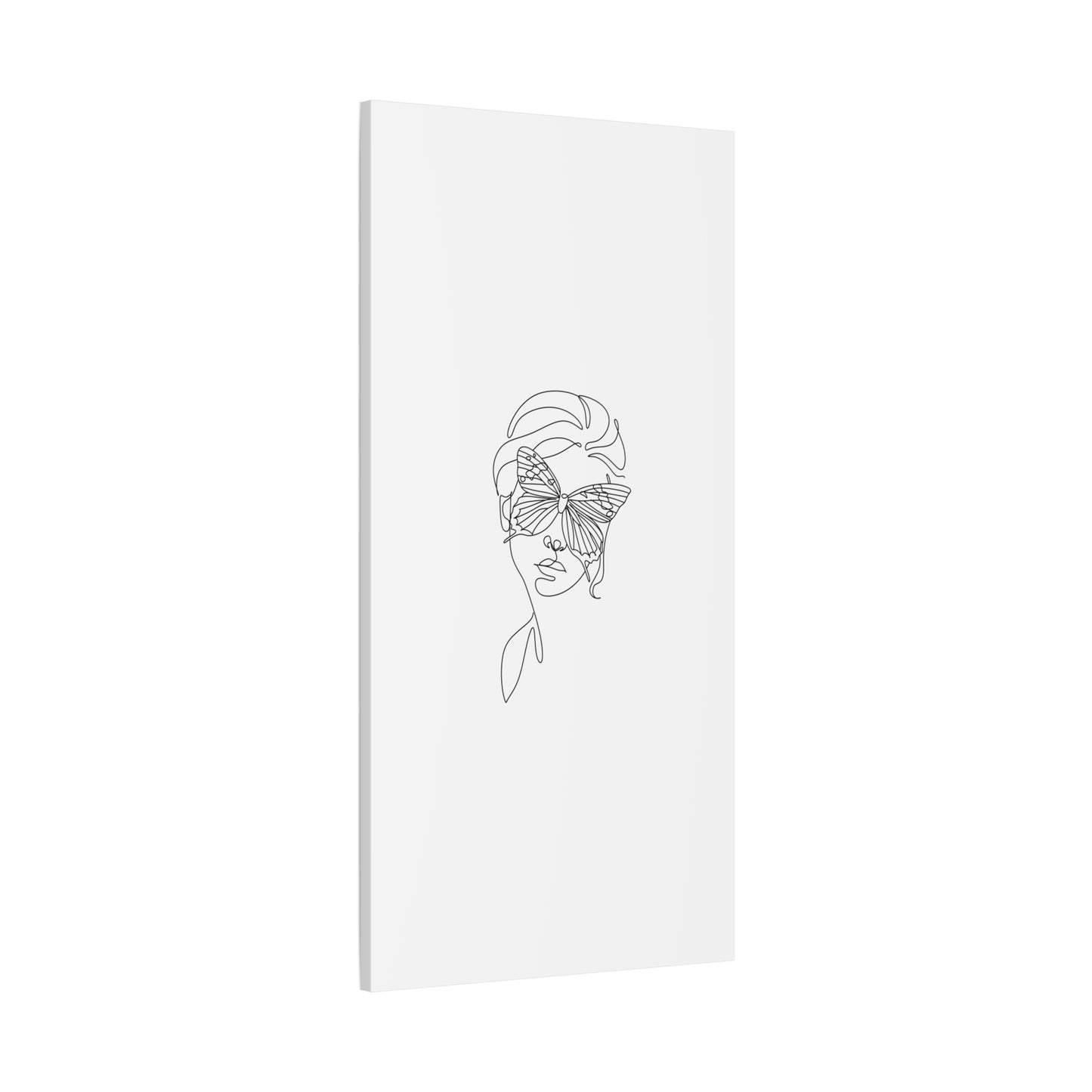Minimalist Butterfly Canvas Art, Modern Home Decor, Gift for Nature Lovers, Wall Art for Women, Inspirational Wall Art