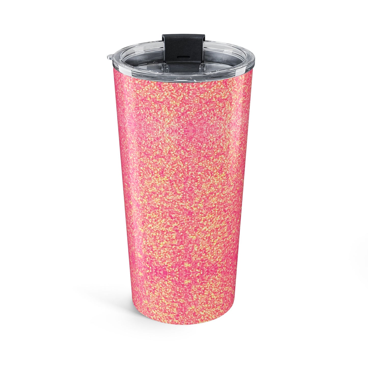 Pink Glitter Script Name Tumbler | 20oz Personalized Travel Tumbler