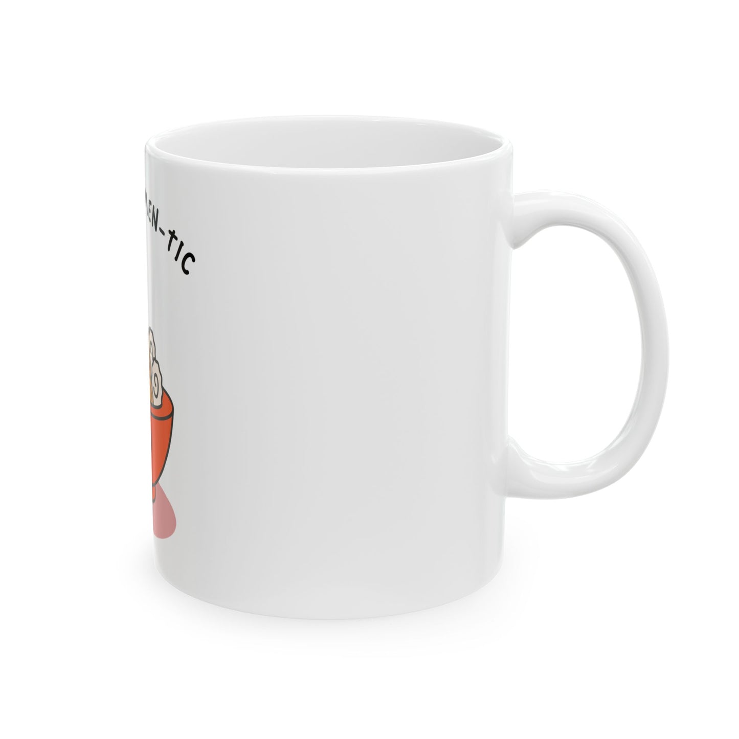 Playful Ramen Mug - Perfect for Food Lovers, Cute Gift for Birthdays, Kitchen Decor, Cozy Drinks, Funny Coffee Cup