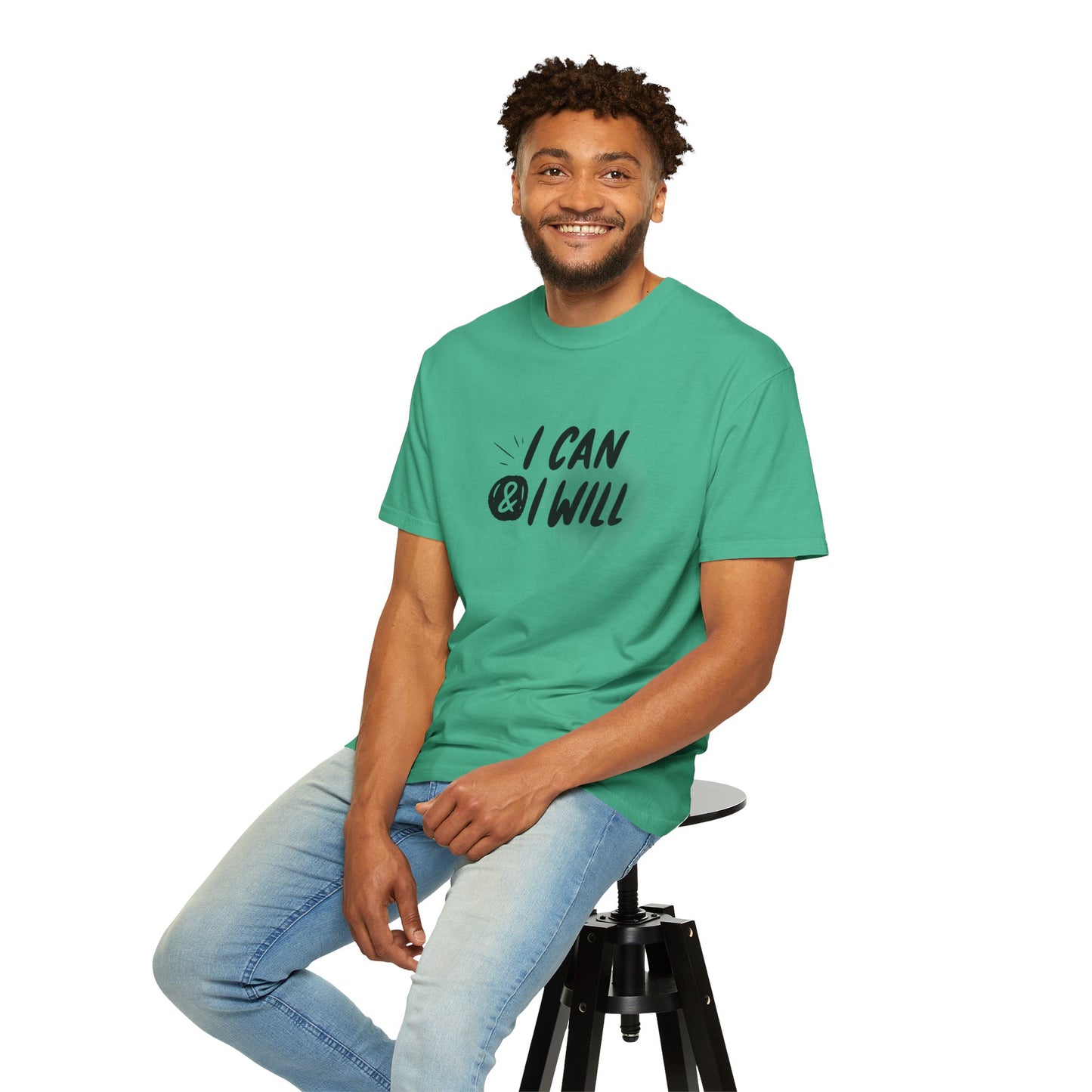 I Can & I Will Motivational T-Shirt - Unisex Graphic Tee