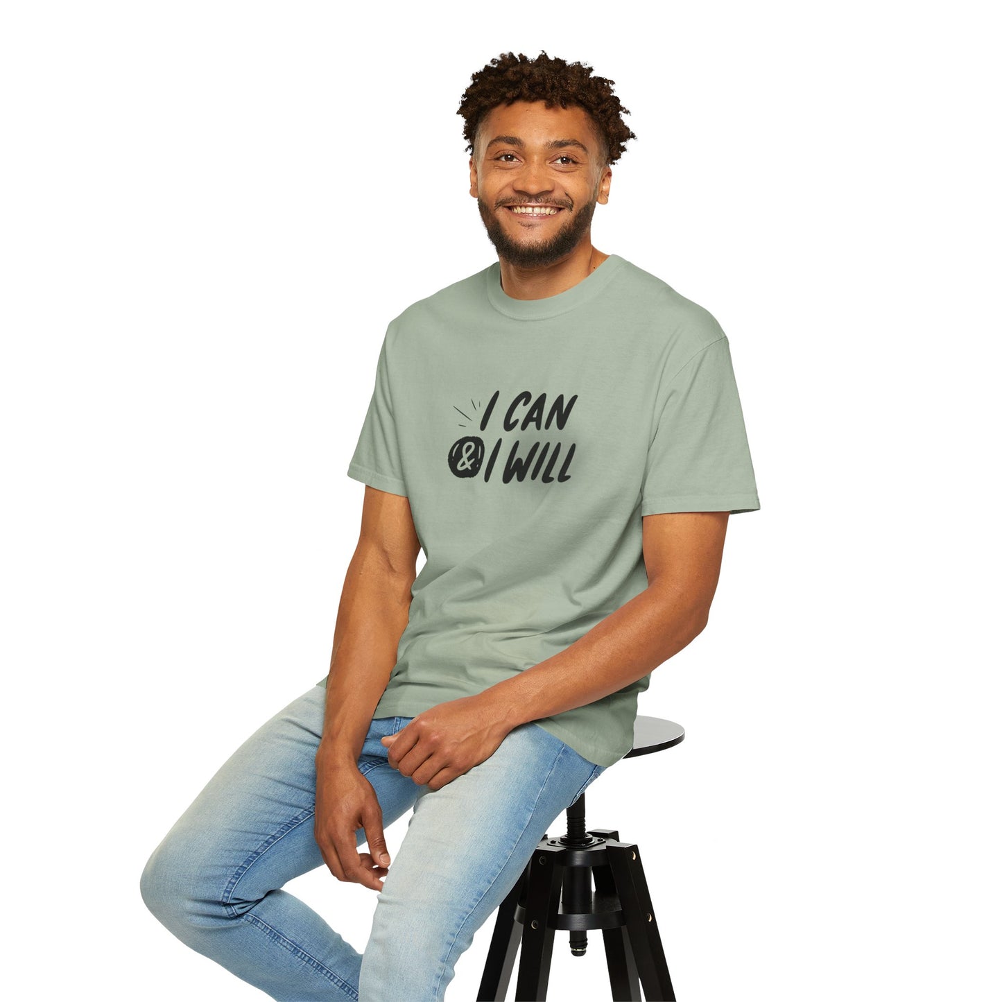 I Can & I Will Motivational T-Shirt - Unisex Graphic Tee