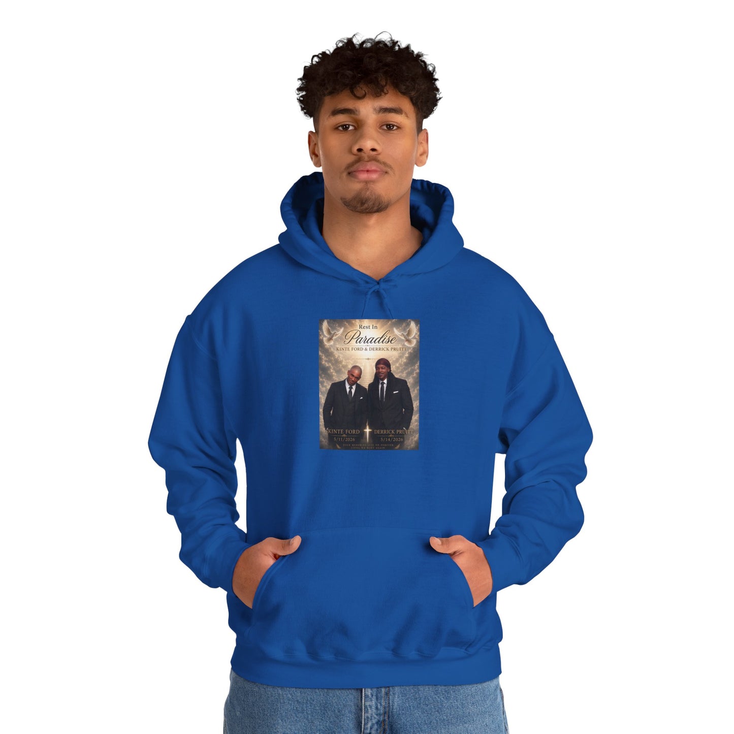In Memory of Portrait Hoodie — "The Anointing" Ministry Sweatshirt