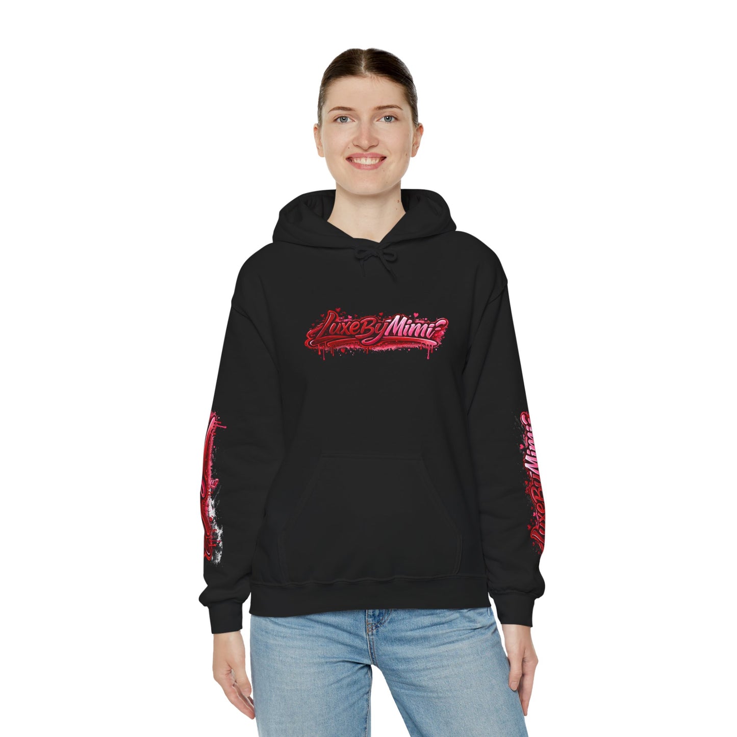 LuxeByMimi Brand Graffiti de Luxe Hoodie — Streetwear Pullover