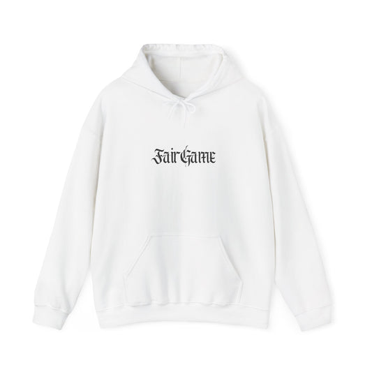Fair Game Unisex Heavy Blend Hoodie, Cozy Sweatshirt, Casual Lounge Wear, Gift for Gamers, Comfortable Street Style
