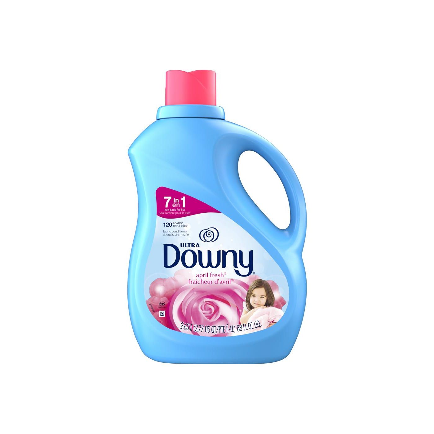 Downy Ultra Liquid Fabric Softener, April Fresh - 88 fl oz