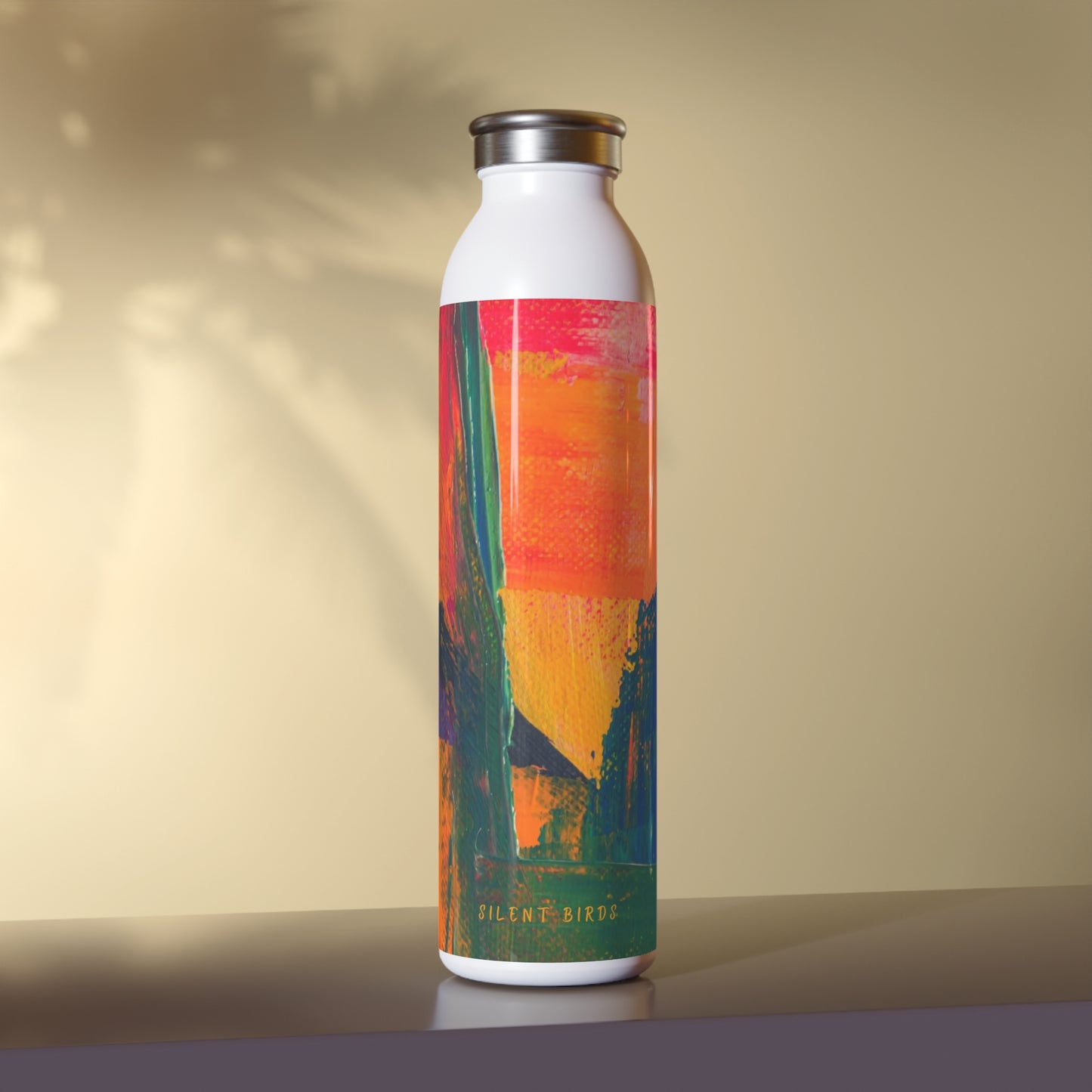 Vibrant Slim Water Bottle - Stylish Drink Container for Hydration, Eco-Friendly, Reusable, Gym and Travel Buddy, Perfect Gift for All [...]