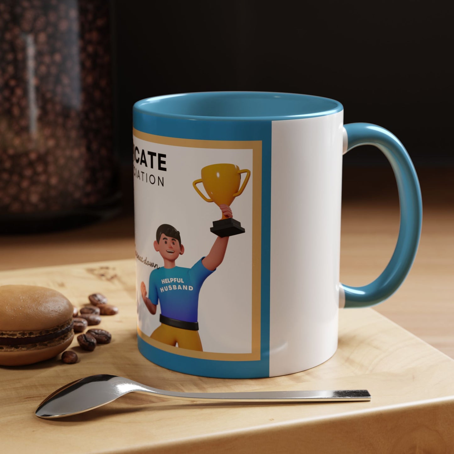 Appreciation Coffee Mug, Leave the Toilet Seat Down, Perfect Gift for Husband, Funny Mug, Award Mug, Cute Office Mug, 11oz & 15oz Options, Motivational Mug