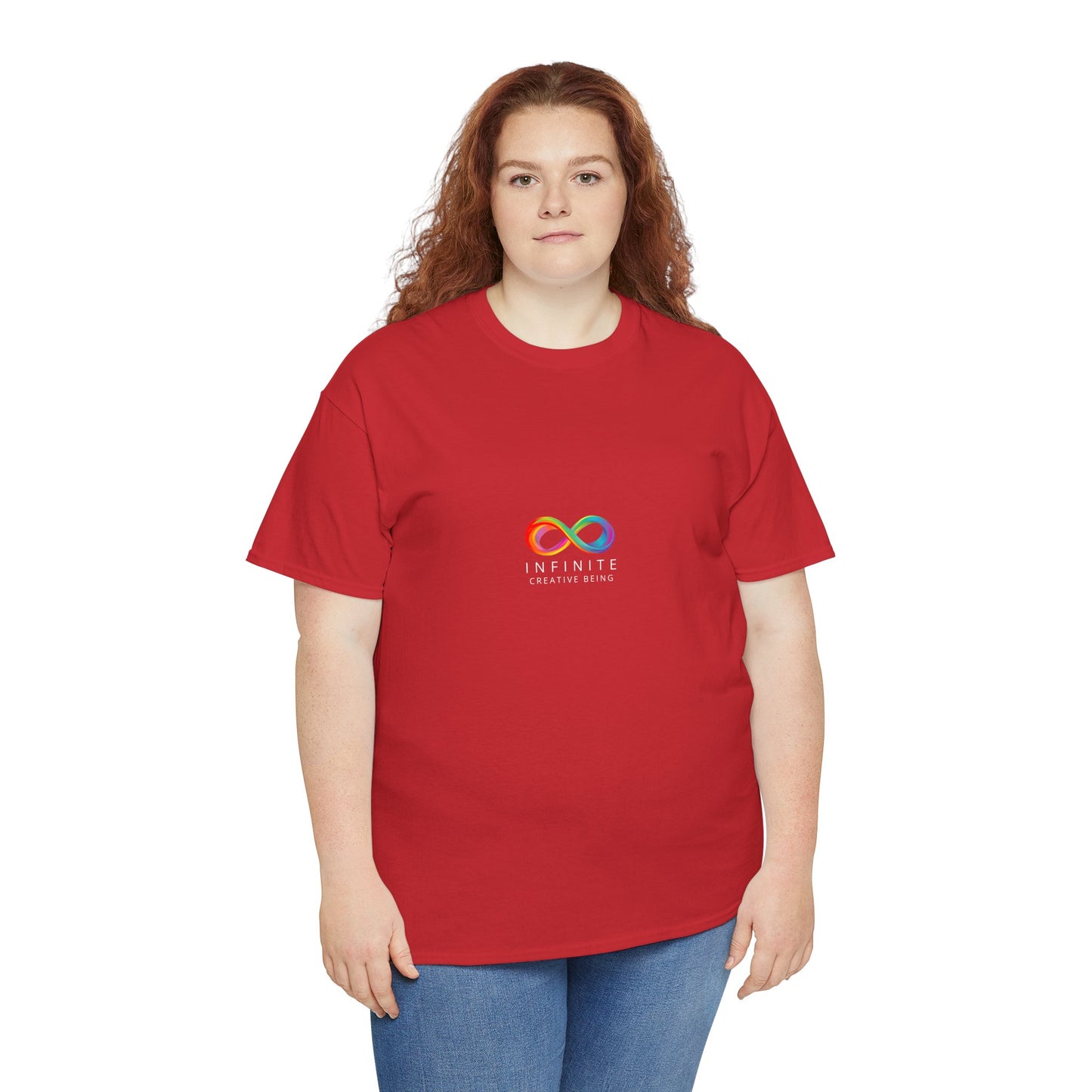 Colorful Infinite Creative Being Unisex Tee, Inclusive Fashion, Everyday Casual Wear, Gift for Friends
