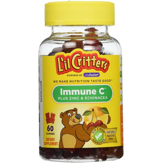 L'il Critters™ Immune C Plus Zinc & Vitamin D – Gummy Bears Dietary Supplement