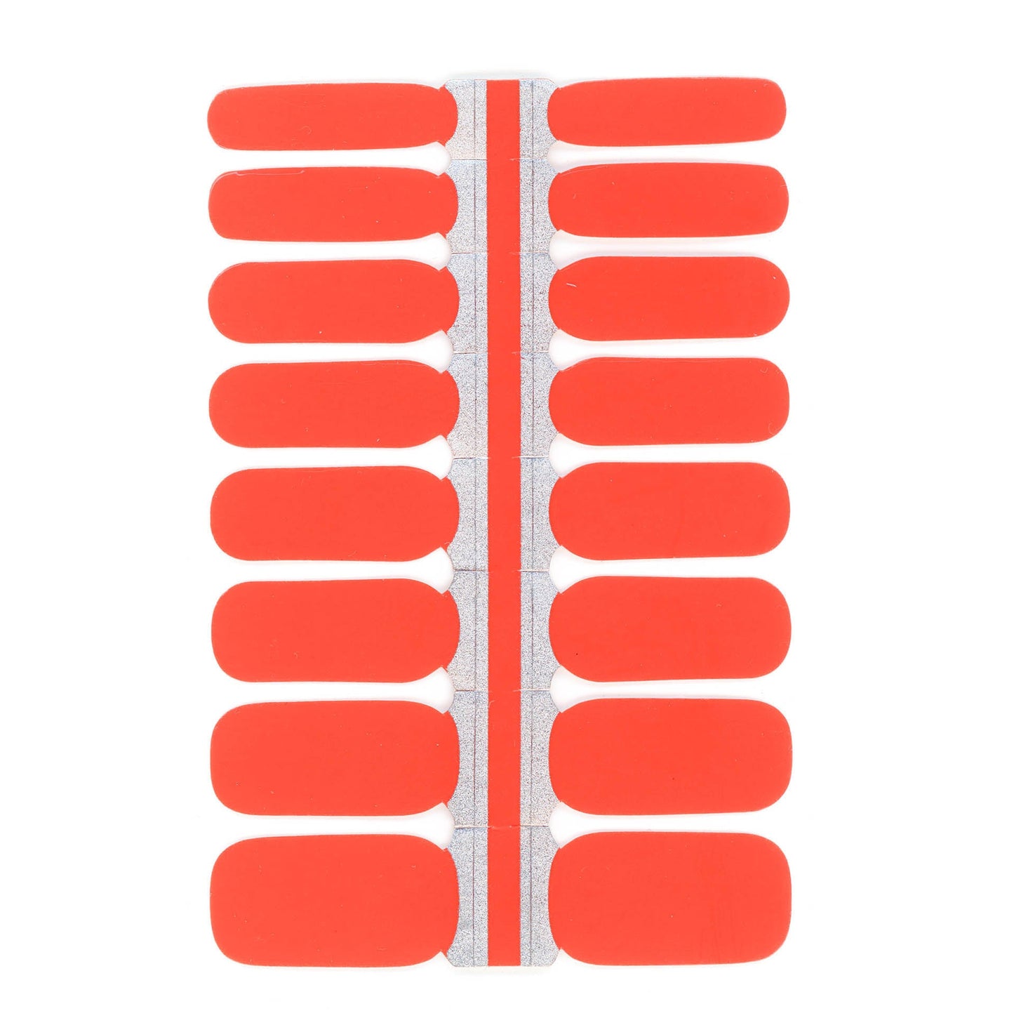 Sunset Orange Nail Polish Wraps-0
