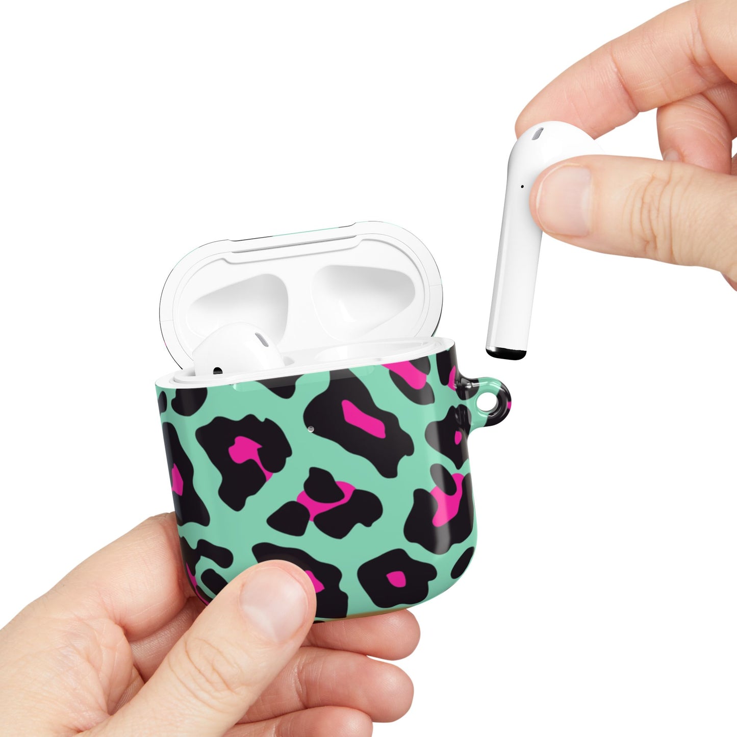 Trendy Leopard Print AirPod Cases | Cute Wireless Earbud Protectors, Stylish Gadget Accessories, Gift for Tech Lovers, Fun Animal Print