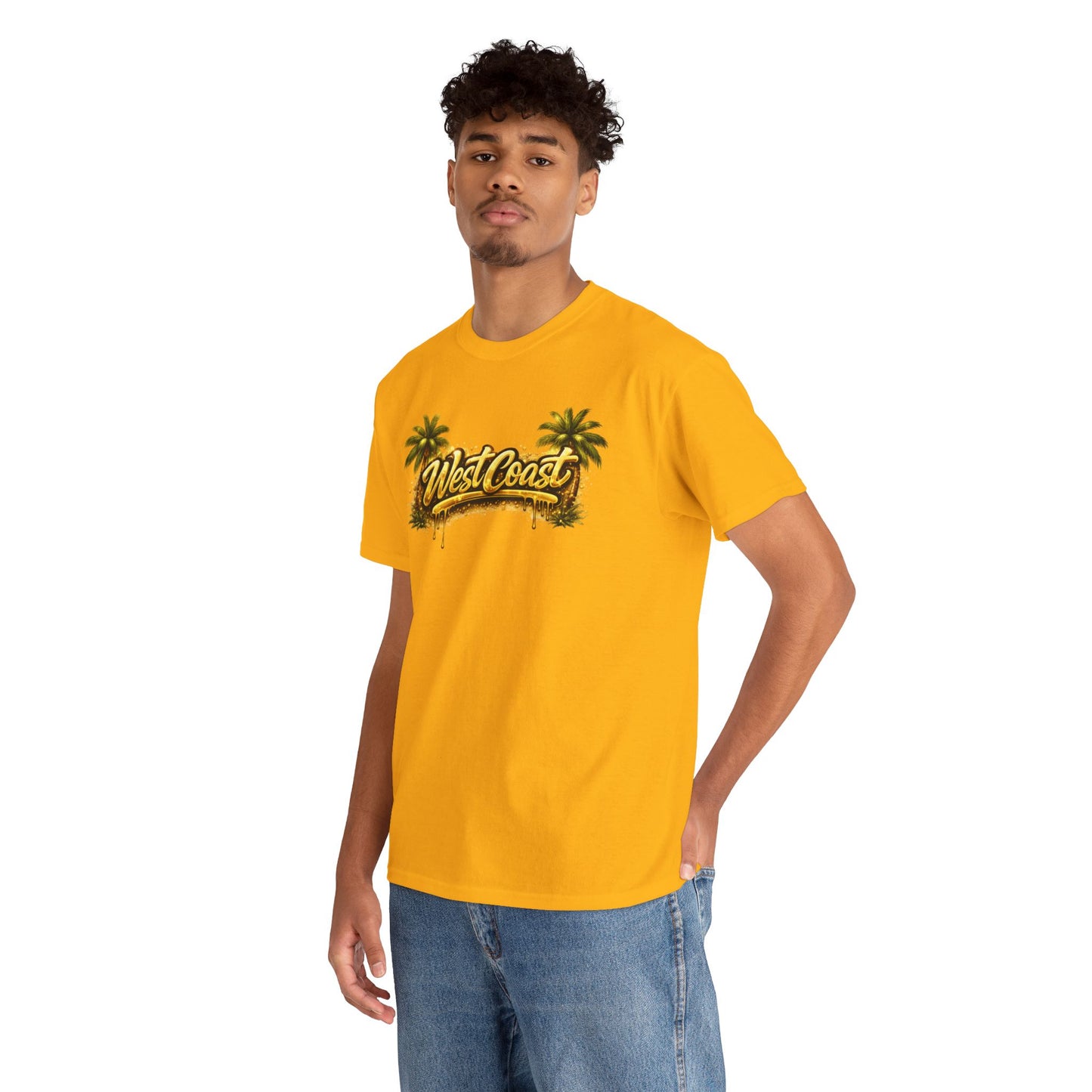 West Coast Palm Tree T-Shirt — Retro Surf Vibe Tee