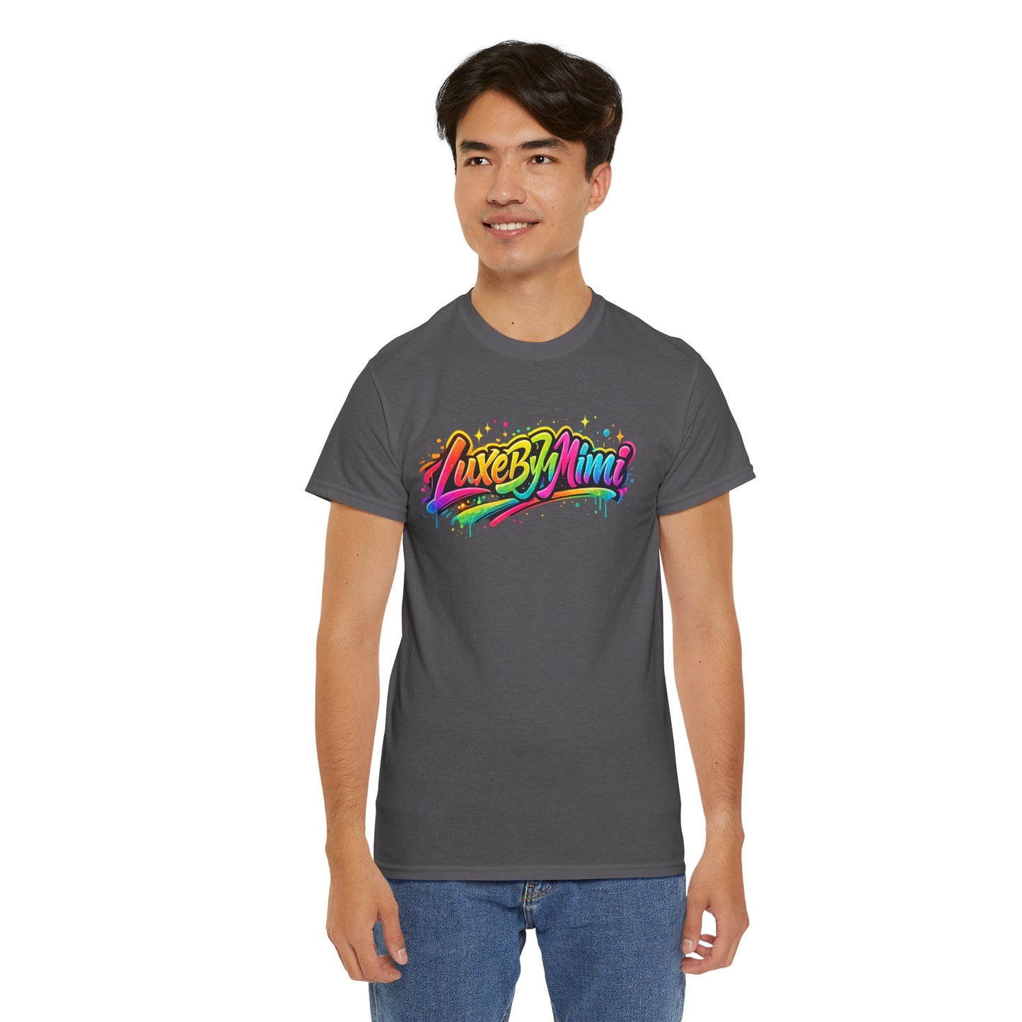Graffiti Logo T-Shirt — 'Luxe By Mimi' Brand Colorful Streetwear Tee
