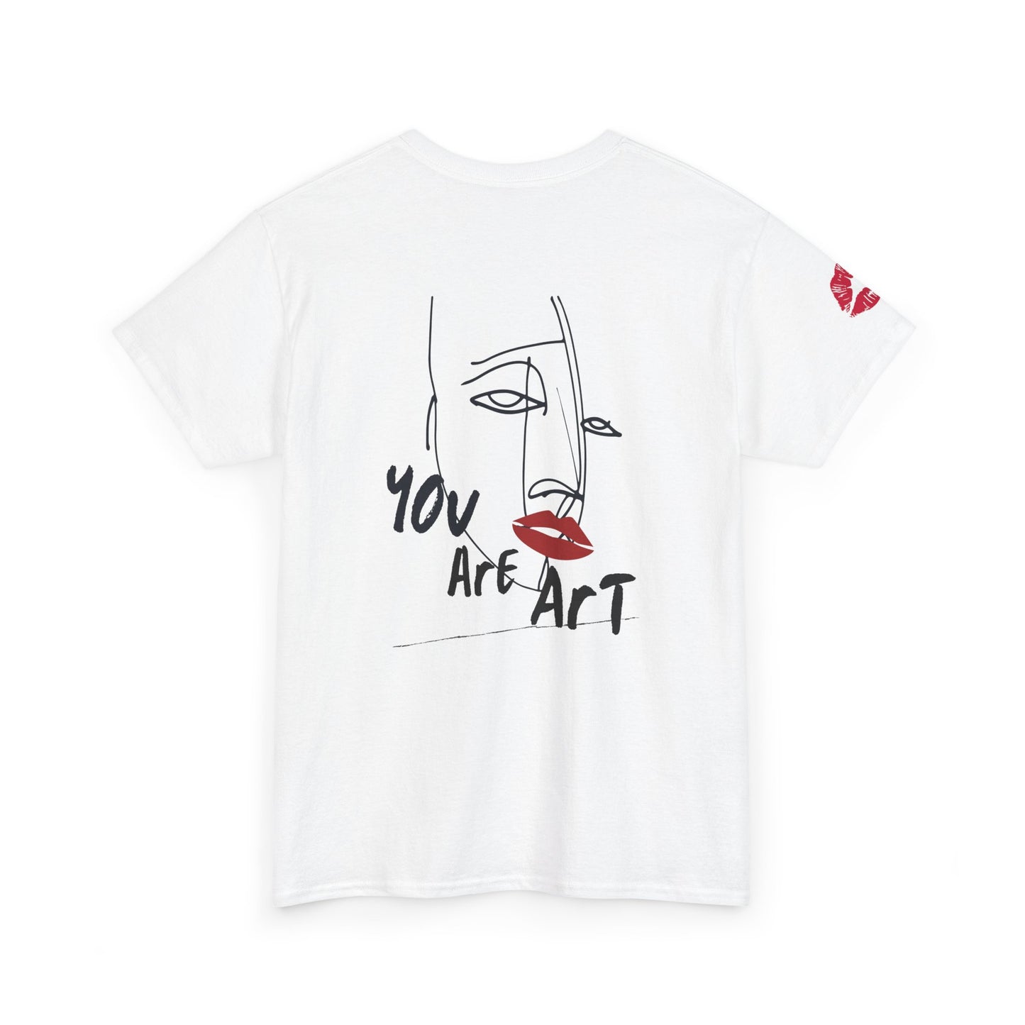 YOU ARE ART - SINGLE, TAKEN... Artistic Unisex Cotton Tee with Heartfelt Prints, Casual Wear, Gift for Artists, Streetwear, Inspirational Fashion