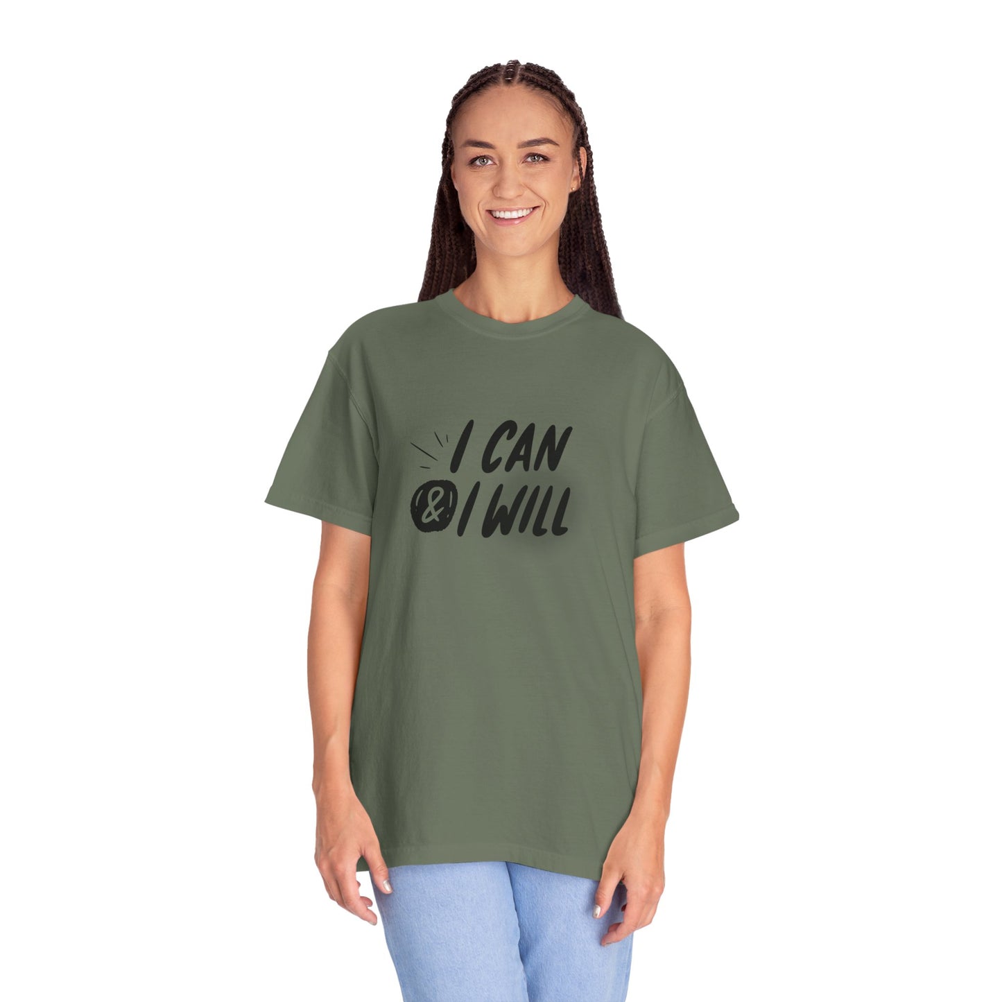 I Can & I Will Motivational T-Shirt - Unisex Graphic Tee
