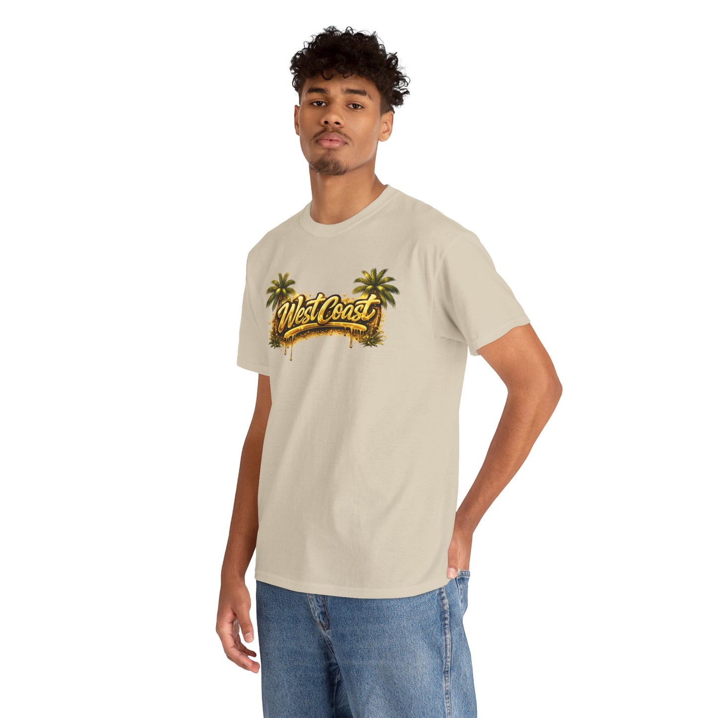 West Coast Palm Tree T-Shirt — Retro Surf Vibe Tee