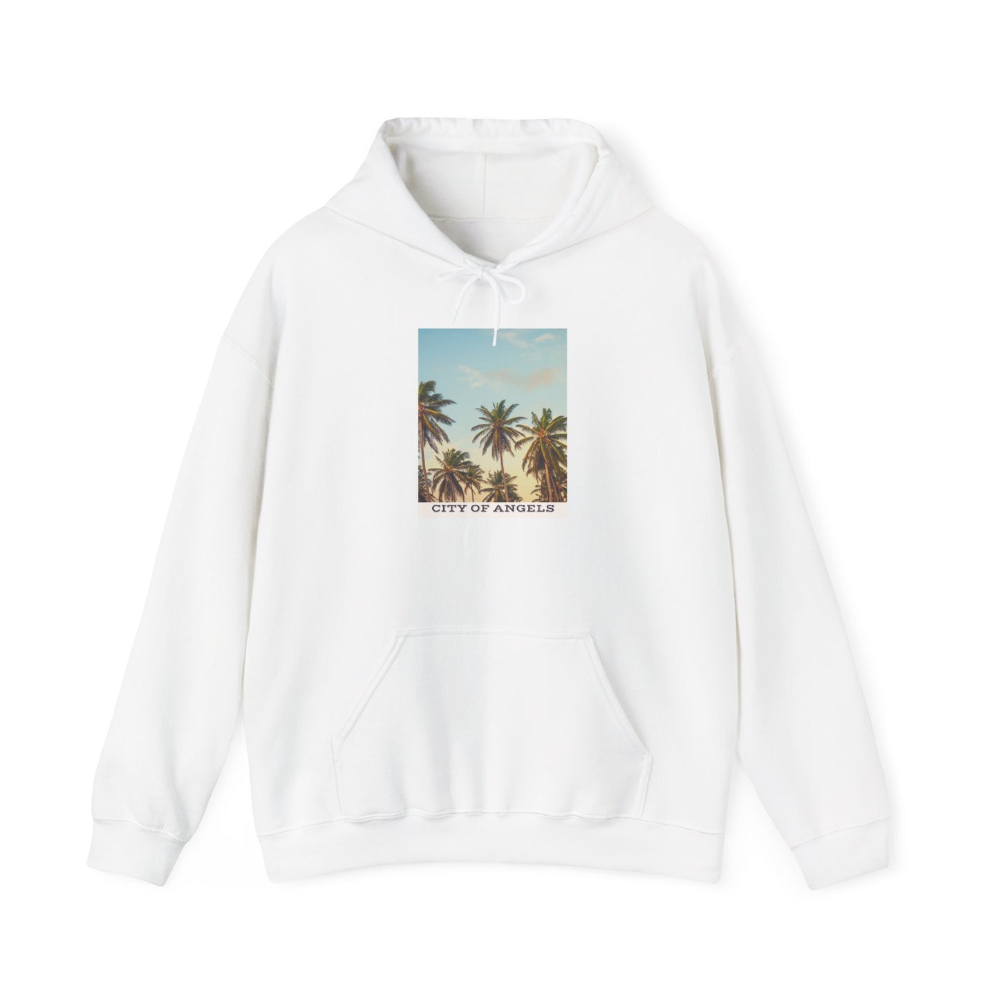 California Palm Trees Hoodie, Unisex Sweatshirt, Coastal Style Apparel, Summer Vibes Gift, Vacation Wardrobe Essential