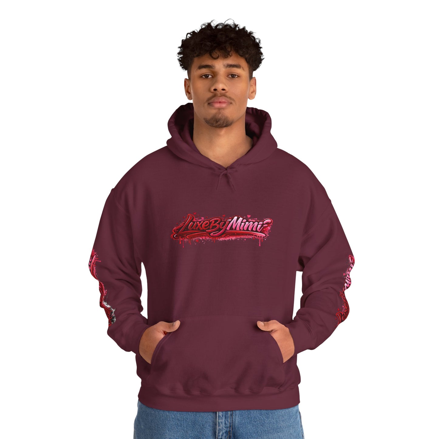 LuxeByMimi Brand Graffiti de Luxe Hoodie — Streetwear Pullover